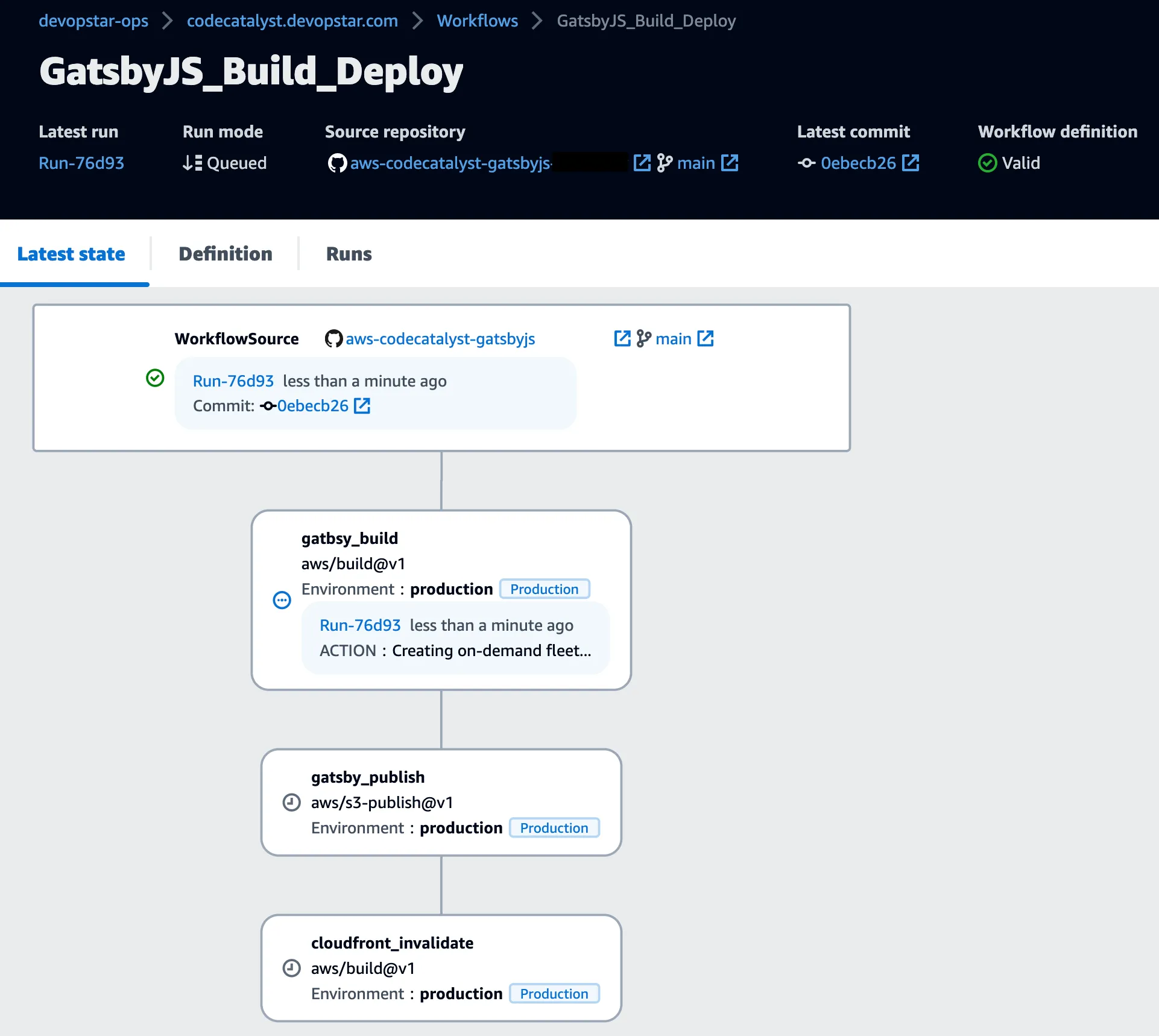 Build and deploy