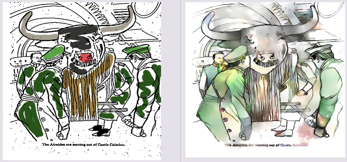 Assisted colorisation