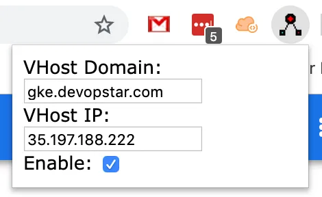 Virtual Host extension for Ingress Gateway Host Header mask