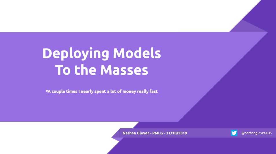 Deploying Models to the Masses