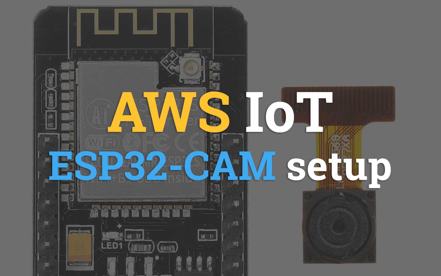 AWS IoT - ESP32-CAM Setup