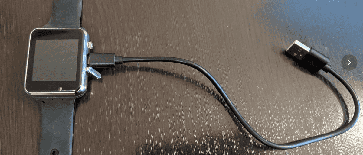 LilyGo T-Watch connect USB cable to computer