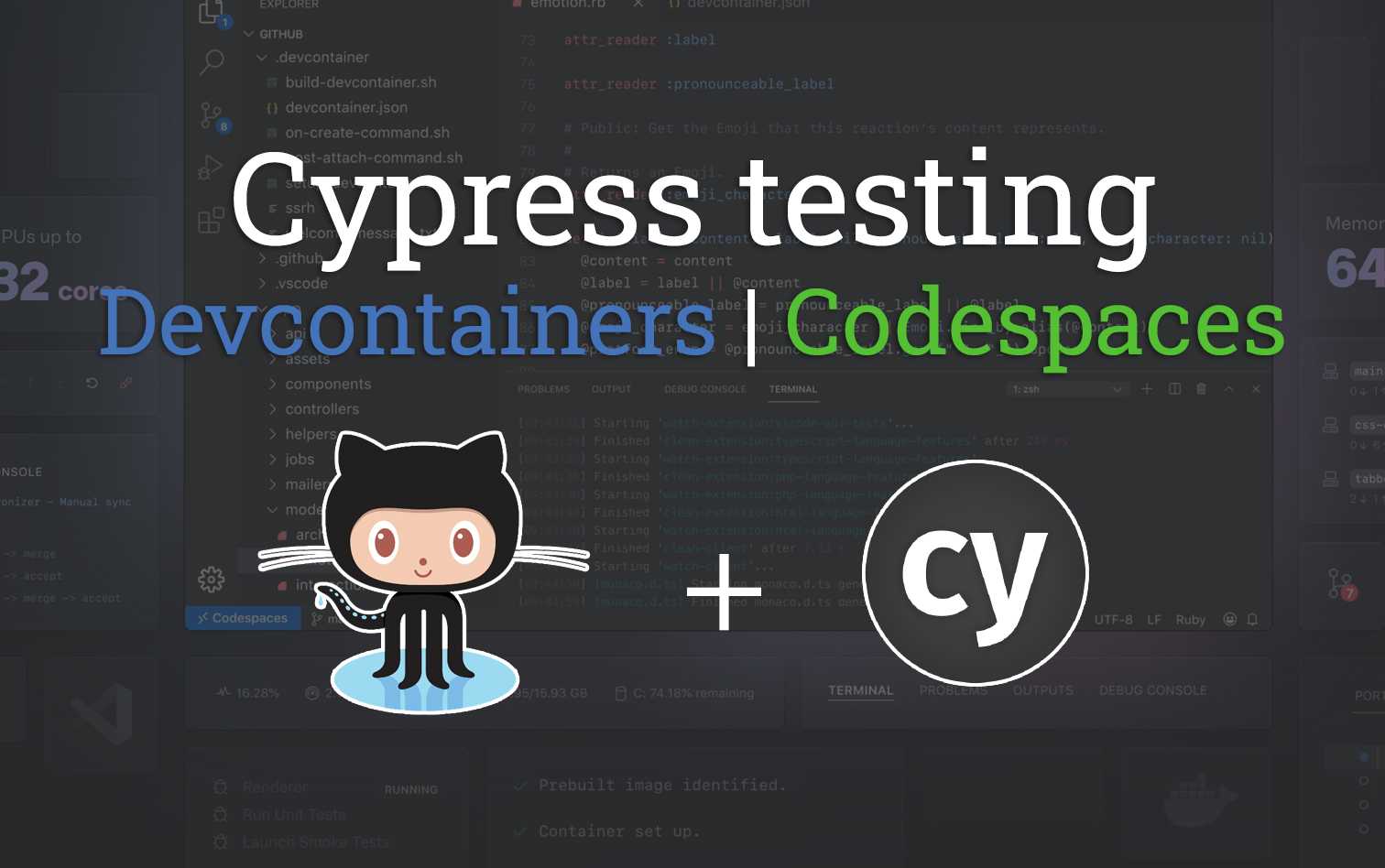 Cypress Testing in Devcontainers and GitHub Codespaces