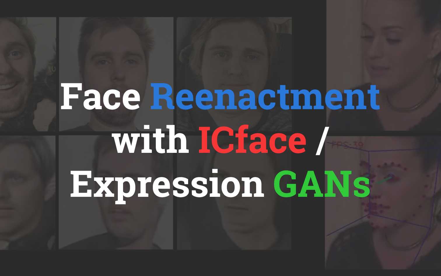 Exploring Interpretable and Controllable Face Reenactment (ICface)