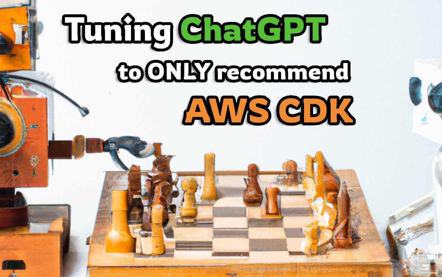Fine tuning a GPT model that recommends nothing but AWS CDK