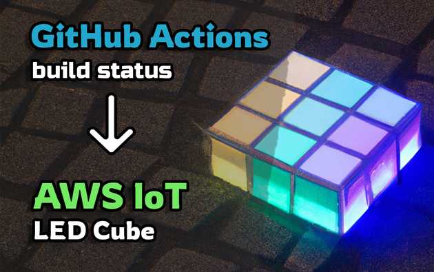 GitHub Actions - AWS IoT build status light