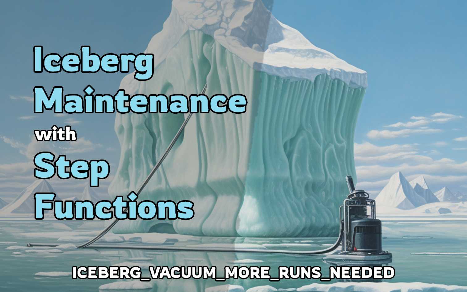 Vacuuming Amazon Athena Iceberg with AWS Step Functions