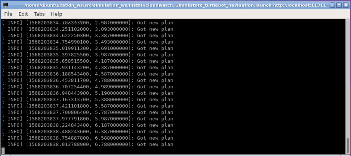 Local ROS Running Simulation