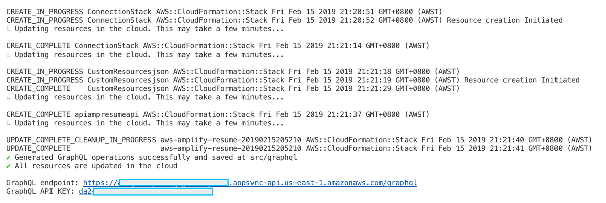 amplify project deploy status