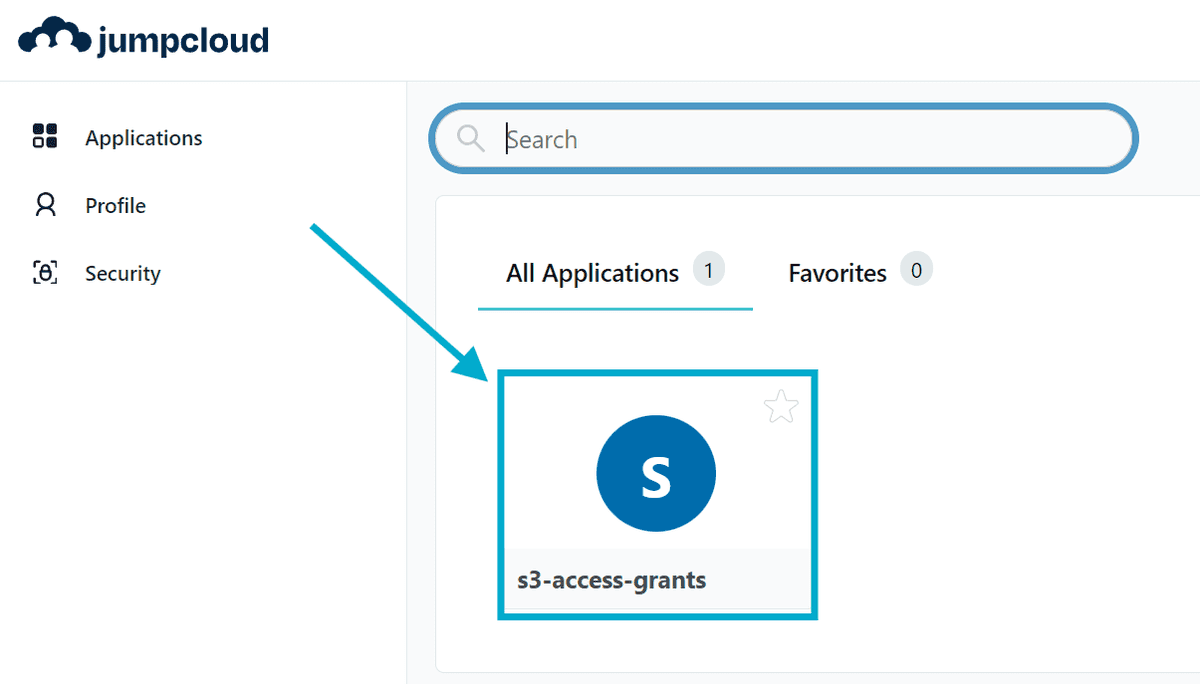 Client application login page