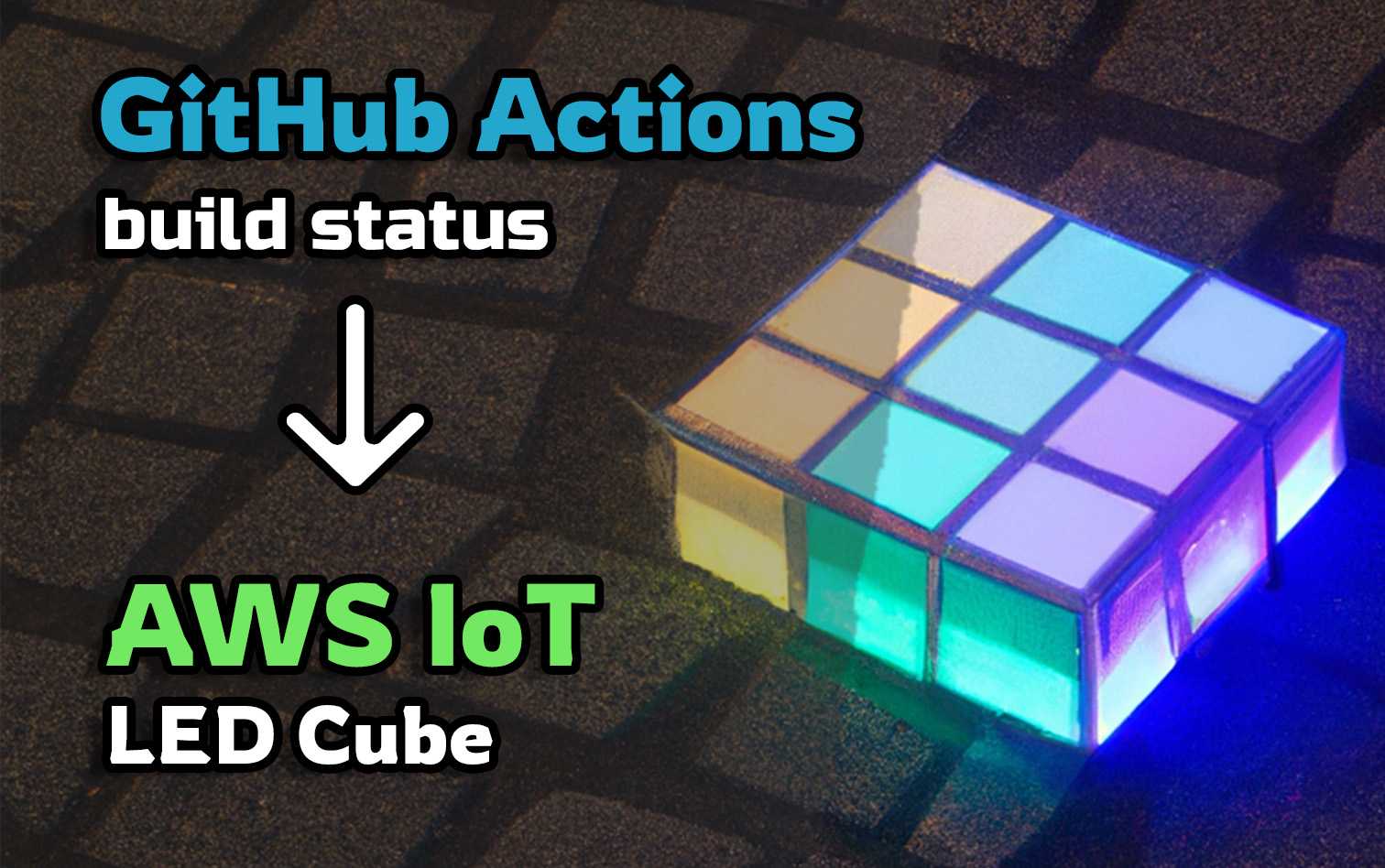 GitHub Actions - AWS IoT build status light