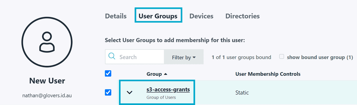 Add user to JumpCloud group