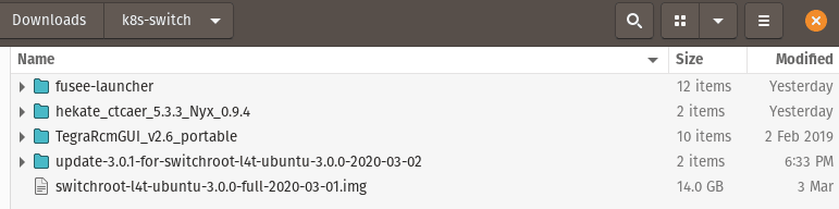 Switchroot required files