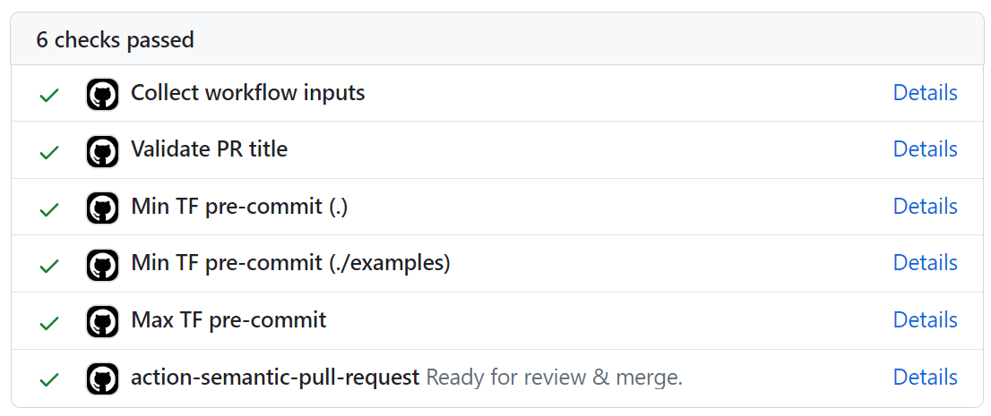 Example of GitHub actions on pull requests