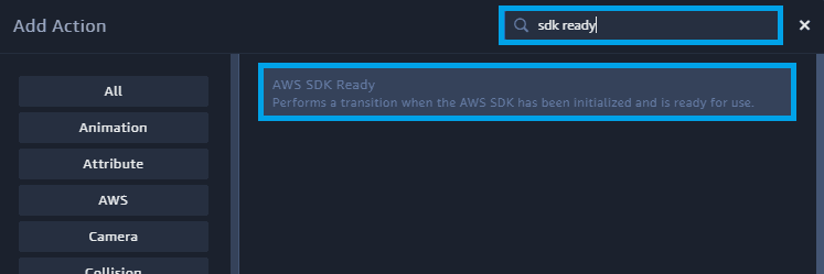 aws sumerian scene box action init