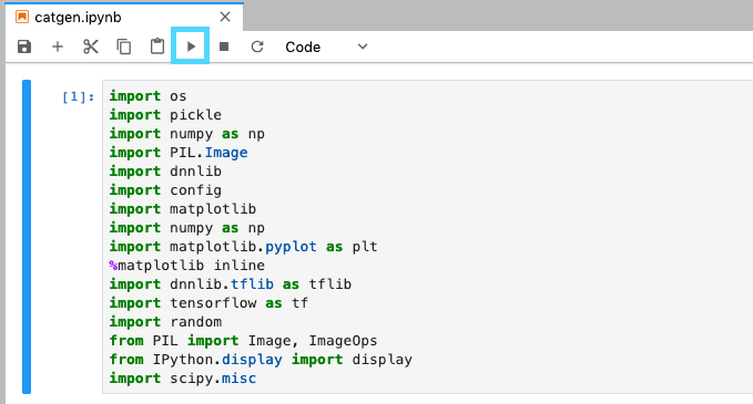 SageMaker run code blocks