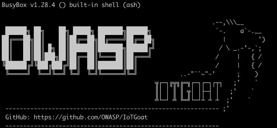 OWASP IoTGoat Project