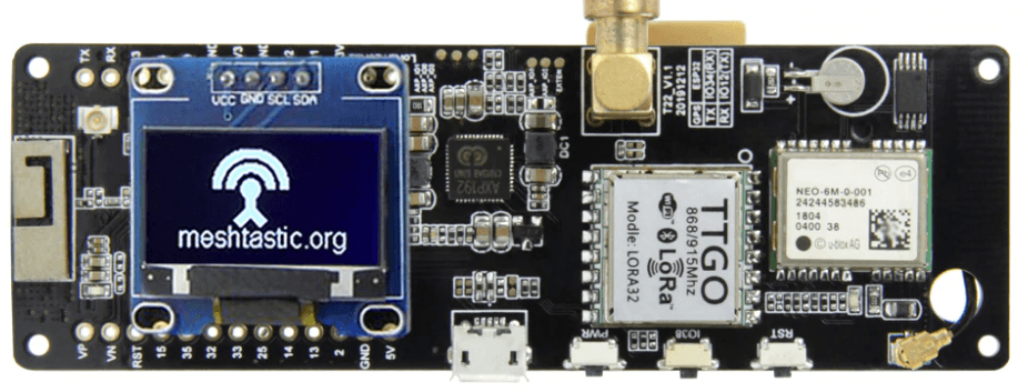 Meshtastic TTGO Board