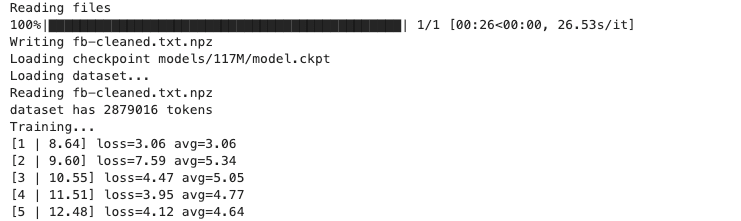 SageMaker training example