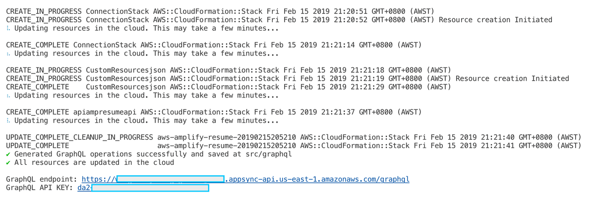amplify project deploy status
