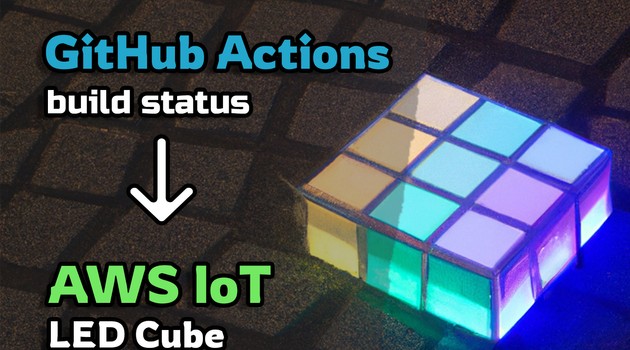 GitHub Actions - AWS IoT build status light