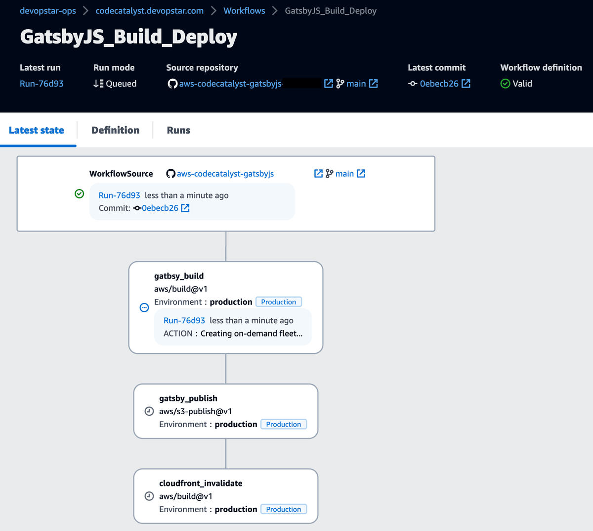 Build and deploy